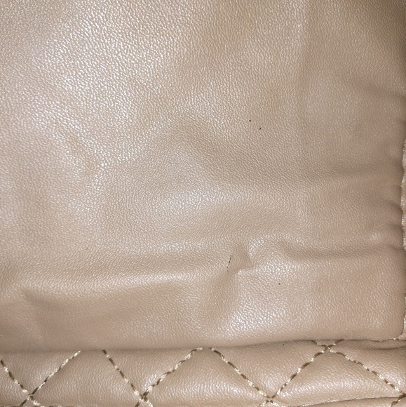 Tan studded shoulder bag - Picture 5 of 6